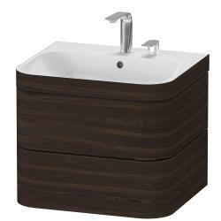 Duravit Happy D.2 c-bonded Asma dolap 575 mm Fırçalanmış Ceviz HP4635E6969