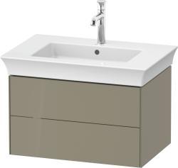 Duravit White Tulip Asma dolap ünitesi 684 mm Taş Grisi Parlak WT43410H2H2