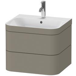 Duravit Happy D.2 c-bonded Asma dolap 575 mm Taş Grisi Saten Mat Lake HP4635O9292