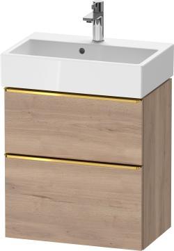 Duravit D-Neo Asma dolap ünitesi 584 mm Marbeled Oak DE4329034550000
