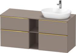 Duravit D-Neo Asma dolap ünitesi 1400 mm Bazalt Mat DE4970R34430000