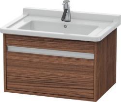 Duravit Ketho Asma dolap ünitesi Koyu Ceviz Dekor Ceviz ağacı koyu Mat Dekor KT666302121