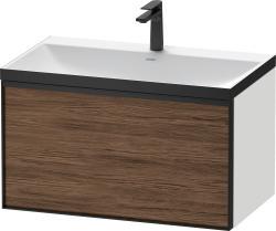 Duravit Vitrium c-bonded Asma dolap 800 mm Koyu Ceviz Dekor VT4286O2118000G