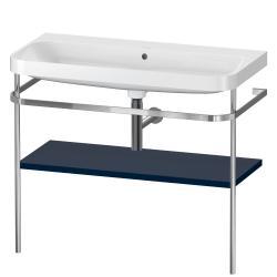 Duravit Happy D.2 c-shape Metal lavabo konsolu 975 mm Gece Mavisi Saten Mat Lake HP4838N9898