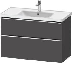 Duravit D-Neo Asma dolap ünitesi 984 mm Grafit Mat DE4356010490000