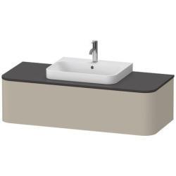 Duravit Happy D.2 Asma dolap ünitesi Taupe Saten Mat Lake Taupe İpeksi mat Boya, İç aydınlatma: Entegre HP4942M60600010
