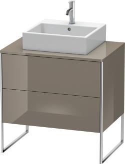 Duravit XSquare Yerden dolap ünitesi için tezgah 800 mm Doğal Yabani İnci (Dekor)