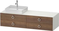 Duravit White Tulip Asma dolap ünitesi 1600 mm Amerikan Ceviz masif WT4995L77360010