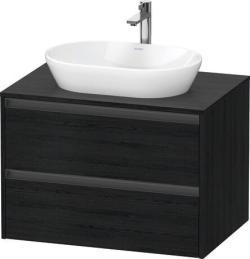 Duravit Ketho.2 Asma dolap ünitesi 800 mm Siyah Meşe K24895016160000