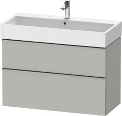 Duravit D-Neo Asma dolap ünitesi 984 mm Beton Gri Mat Dekor DE4374070070000