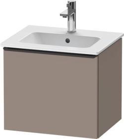 Duravit D-Neo Asma dolap ünitesi Bazalt Mat Bazalt Mat Dekor, Kulp Elmas siyah DE42600BD430000