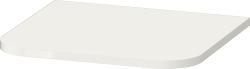 Duravit Happy D.2 Mini tezgah 403 mm Beyaz (parlak)