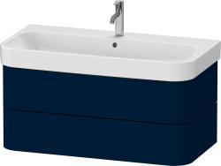 Duravit Happy D.2 Asma dolap ünitesi 975 mm Gece Mavisi Saten Mat Lake