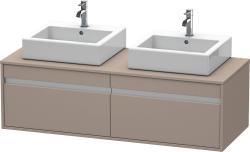 Duravit Ketho Asma dolap ünitesi 1400 mm Bazalt Mat KT6697B4343