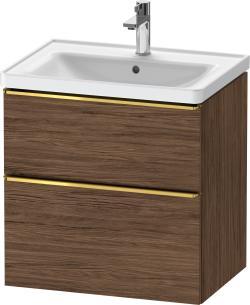 Duravit D-Neo Asma dolap ünitesi 634 mm Koyu Ceviz Dekor DE4354034210000