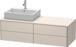 Duravit XSquare Asma dolap ünitesi 1400 mm Taupe Dekoru XS4913L9191