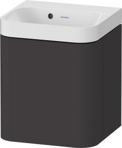 Duravit Happy D.2 c-shaped asma set 400 mm Grafit Süper Mat HP4340N80800000