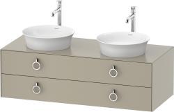 Duravit White Tulip Asma dolap ünitesi 1300 mm Taupe Saten Mat Lake WT4993B60600010