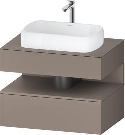 Duravit Studio F. A. Porsche Collection Asma dolap ünitesi 800 mm Bazalt Mat QA4730043430000