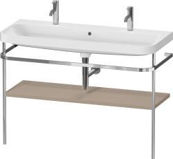 Duravit Happy D.2 c-shape Metal lavabo konsolu 1175 mm Keten Dekor HP4849O75750000