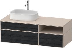 Duravit Zencha Asma dolap ünitesi 1300 mm Siyah Meşe ZE4828016830000