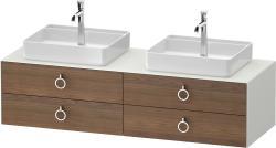 Duravit White Tulip Asma dolap ünitesi 1600 mm Amerikan Ceviz masif WT4996B77360010