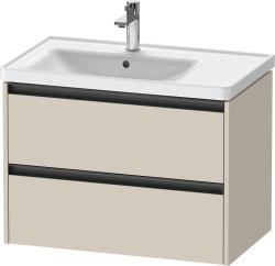 Duravit Ketho.2 Asma dolap ünitesi 784 mm Taupe Süper Mat K25285083830000