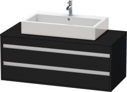 Duravit Ketho Asma dolap ünitesi 1200 mm Siyah Meşe KT665601616