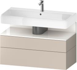 Duravit Studio F. A. Porsche Collection Asma dolap ünitesi 990 mm Taupe Dekoru QA4395022910010
