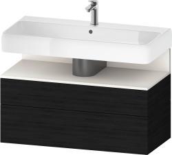 Duravit Studio F. A. Porsche Collection Asma dolap ünitesi 990 mm Siyah Meşe QA4395084160000