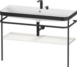 Duravit Happy D.2 c-bonded Metal lavabo konsolu 1175 mm İskandinav Beyazı Saten Mat Lake HP4739E39390000