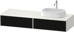 Duravit Zencha Asma dolap ünitesi 1600 mm Siyah Çizgi Yapısı ZE4814R63840000
