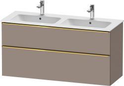 Duravit D-Neo Asma dolap ünitesi 1280 mm Bazalt Mat DE4365034430000