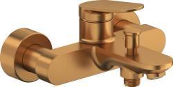 Duravit Wave Sıvaüstü küvet bataryası 216 mm Fırçalanmış Bronz
