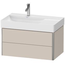 Duravit XSquare Asma dolap ünitesi 784 mm Taupe Süper Mat XS416808383