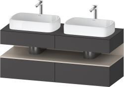 Duravit Studio F. A. Porsche Collection Asma dolap ünitesi 1400 mm Grafit Mat QA4767091490010