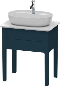 Duravit Luv Yerden dolap ünitesi için tezgah 638 mm Gece Mavisi Saten Mat Lake LU956009898