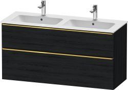 Duravit D-Neo Asma dolap ünitesi 1280 mm Siyah Meşe DE4365034160000