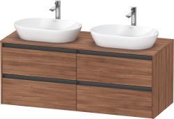 Duravit Ketho.2 Asma dolap ünitesi 1400 mm Doğal Ceviz K24898B79790000