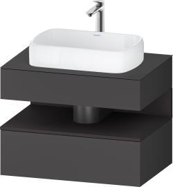 Duravit Studio F. A. Porsche Collection Asma dolap ünitesi 800 mm Grafit Mat QA4730080490000
