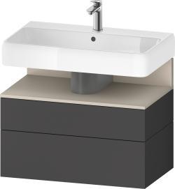 Duravit Studio F. A. Porsche Collection Asma dolap ünitesi 790 mm Grafit Mat QA4394083490000