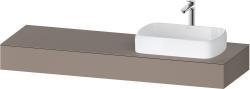 Duravit Studio F. A. Porsche Collection Tezgah 1600 mm Bazalt Mat QA4807043430000