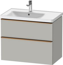 Duravit D-Neo Asma dolap ünitesi 784 mm Beton Gri Mat Dekor DE4357004070000