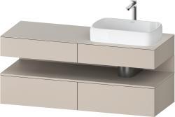 Duravit Studio F. A. Porsche Collection Asma dolap ünitesi 1400 mm Taupe Dekoru QA4766091910000