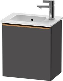 Duravit D-Neo Asma dolap ünitesi 410 mm Grafit Mat DE4259R04490000