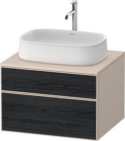Duravit Zencha Asma dolap ünitesi 650 mm Siyah Meşe ZE4820016830000
