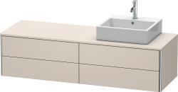 Duravit XSquare Asma dolap ünitesi 1600 mm Taupe Dekoru XS4914R9191