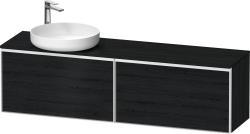 Duravit Vitrium Asma dolap ünitesi 1600 mm Siyah Meşe VT4783L1616001W