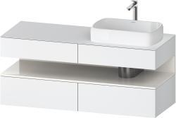 Duravit Studio F. A. Porsche Collection Asma dolap ünitesi 1400 mm Beyaz Mat QA4766022180010