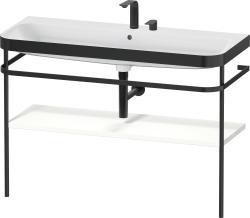 Duravit Happy D.2 c-bonded Metal lavabo konsolu 1175 mm Beyaz Saten Mat Lake HP4739E36360000